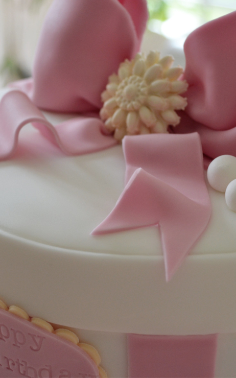 Vintage Pink Birthday Cakes