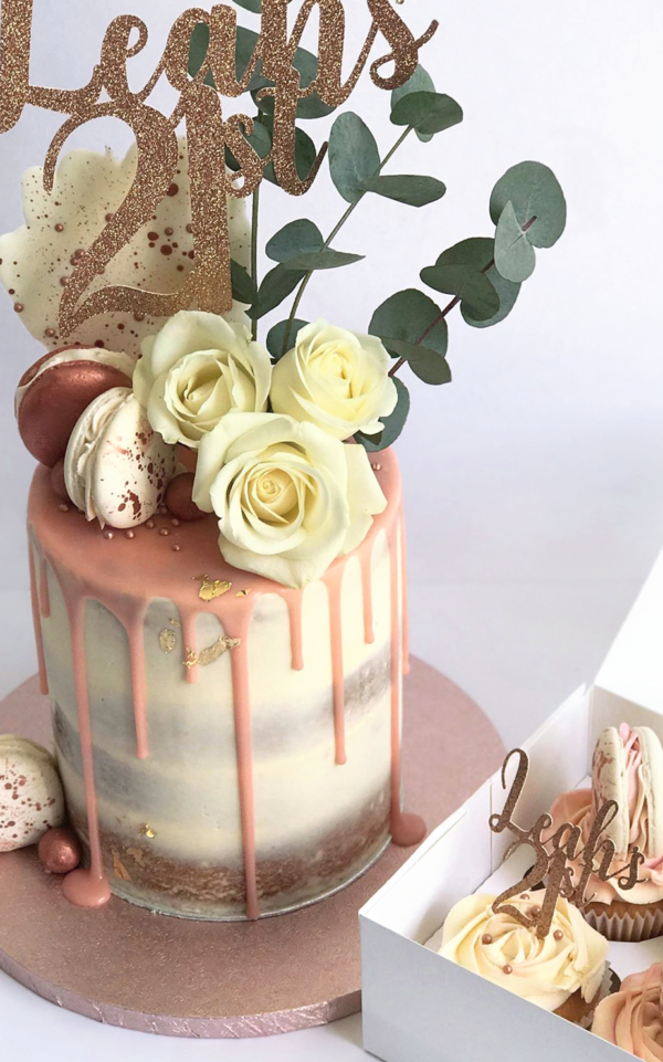 pink birthday cake 21st birthday cakes Antonia s Cakes 