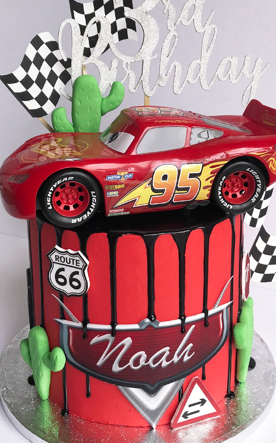 Cars Cake Celebration Drip Cakes Antonias Cakes Cake Shop St Helens